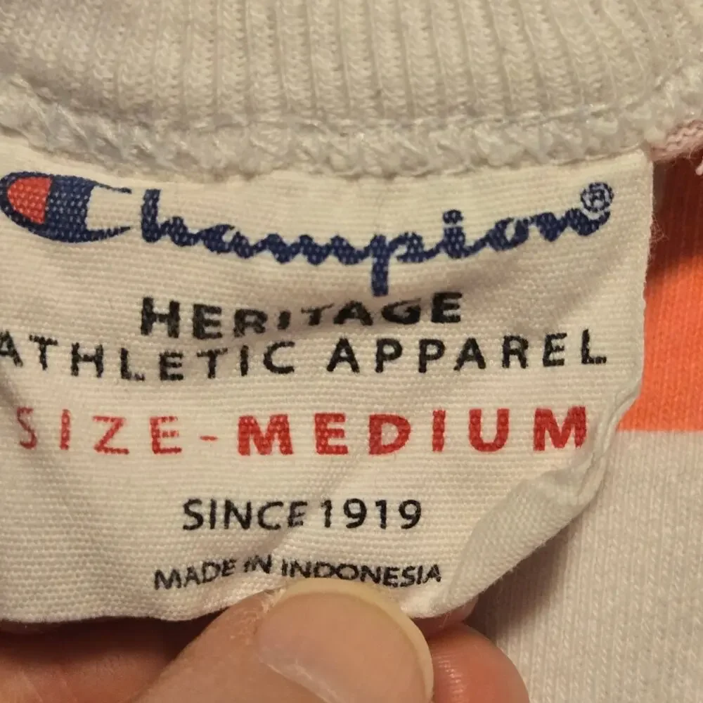 Champion Heritage All-Over-Print T-Shirt men's medium - Picture 3 of 8